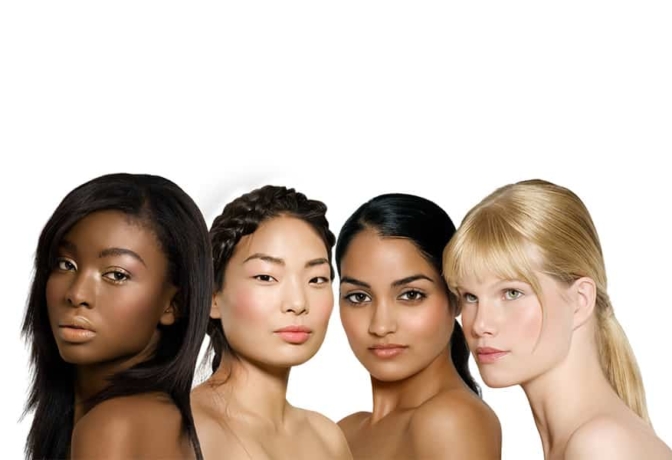 Types of beauty across different cultures