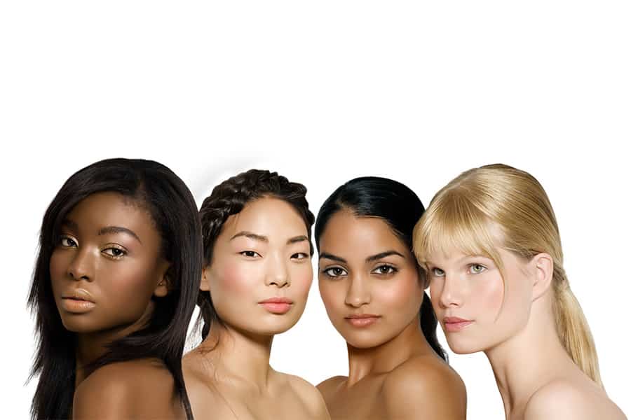 Types of beauty across different cultures